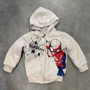 Marvel Spider-Man Zip Up Hoodie – Boys Size 4